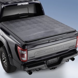 Ford F-150 Tonneau Cover - Ford Racing - Tri-Fold Design - `15-`22
